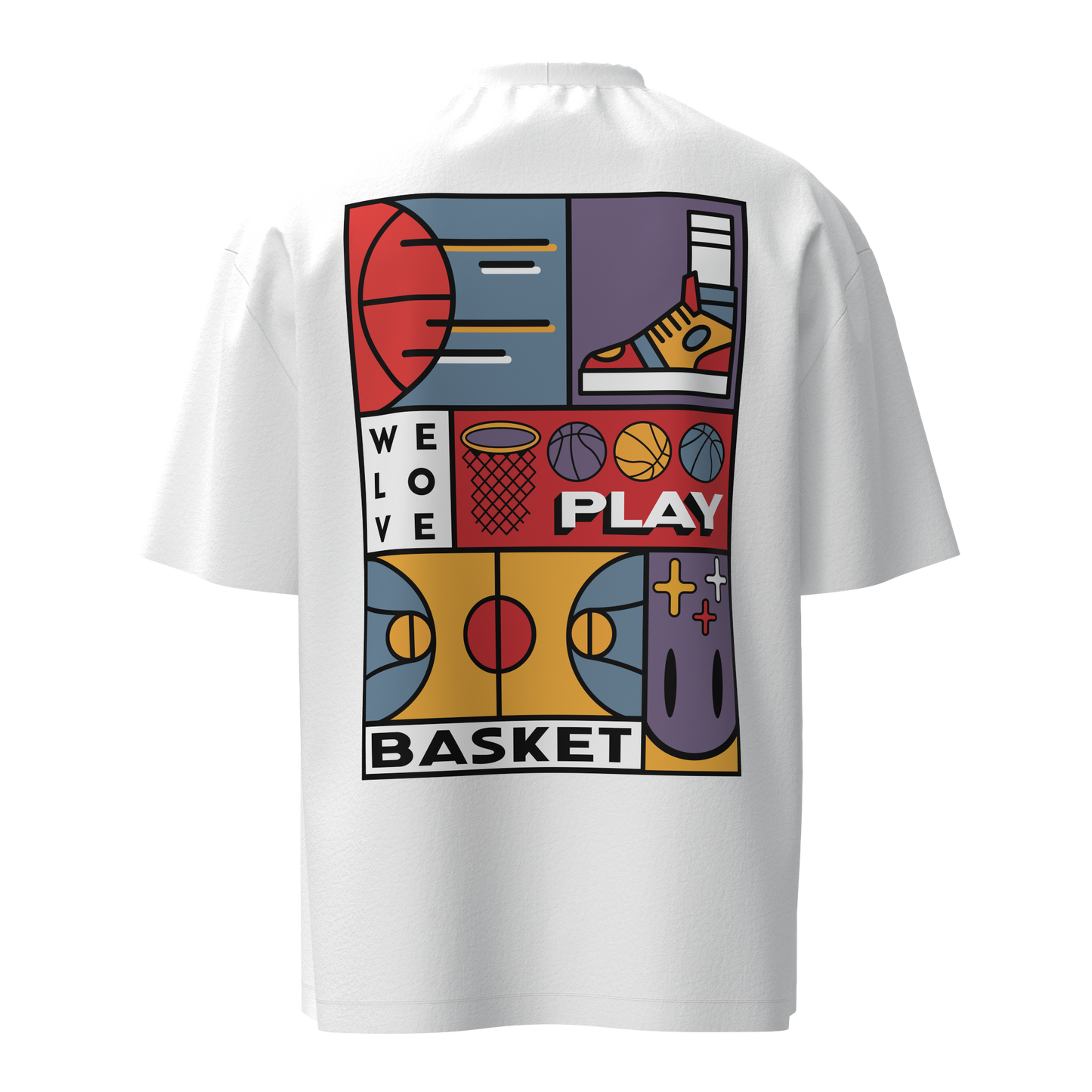 LET’S PLAY OVERSIZED TSHIRT