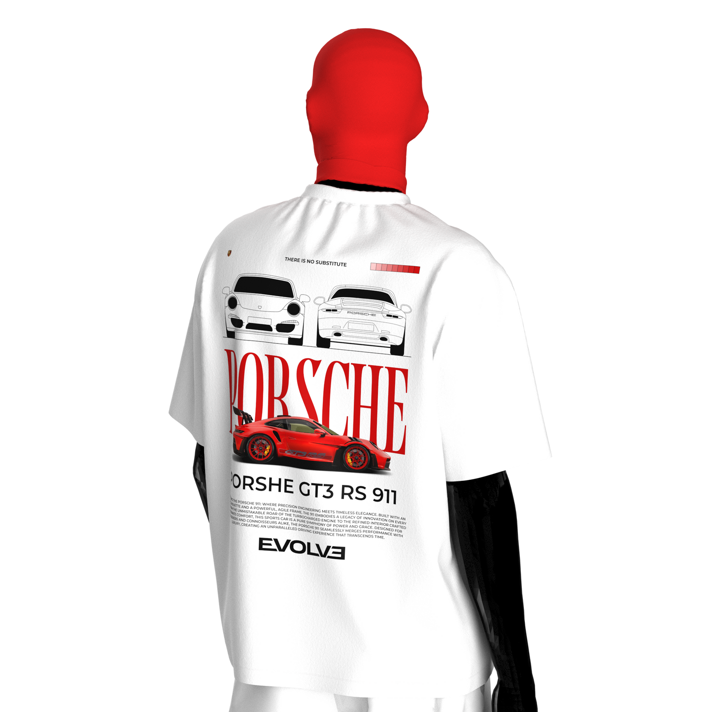 PORSCHE 911 OVERSIZED TEE 2