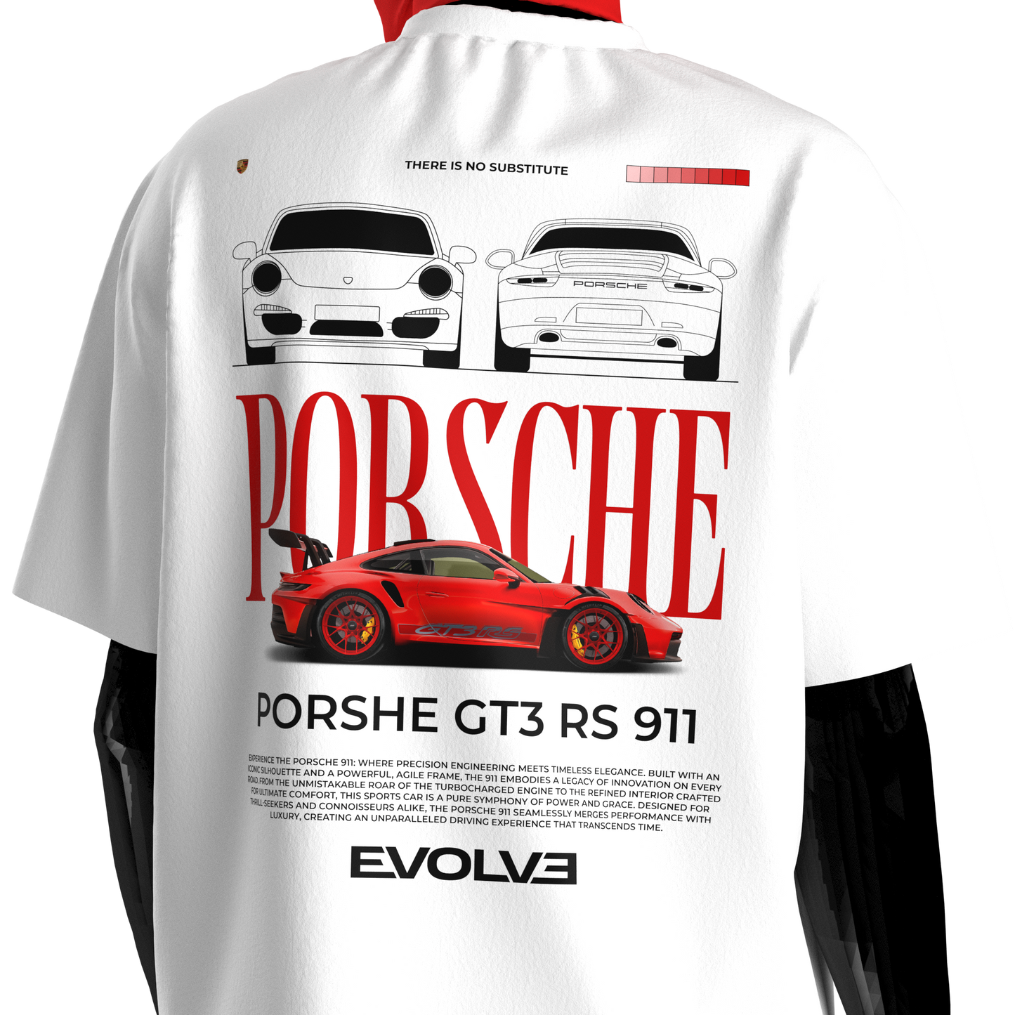 PORSCHE 911 OVERSIZED TEE 2