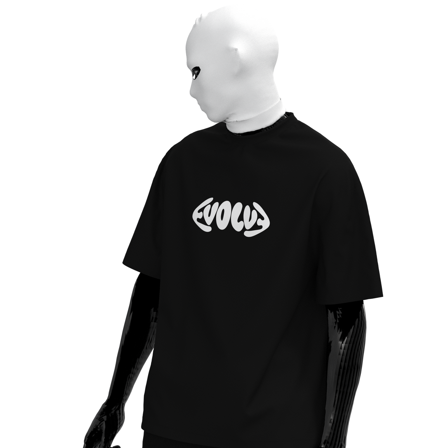 BORN LIVE DIE (UNISEX) OVERSIZED TSHIRT