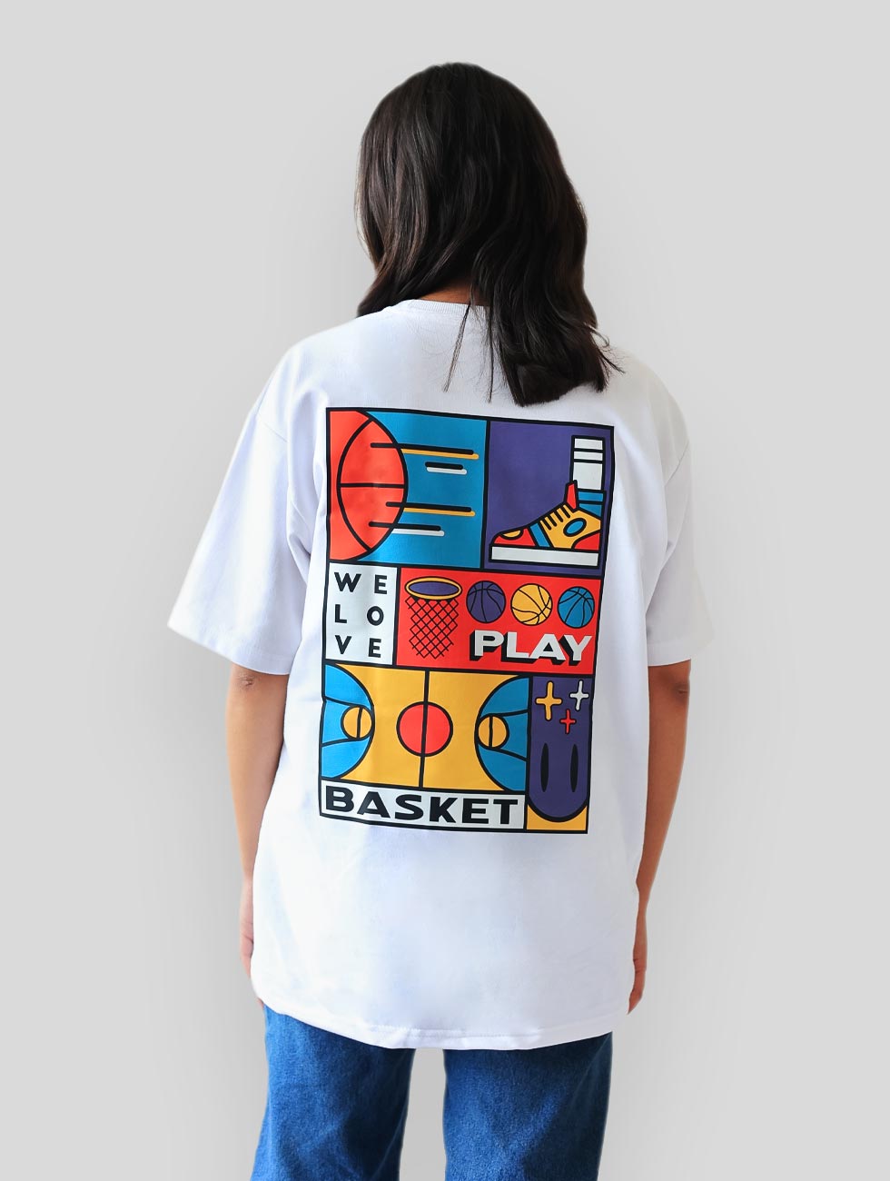 LET’S PLAY OVERSIZED TSHIRT