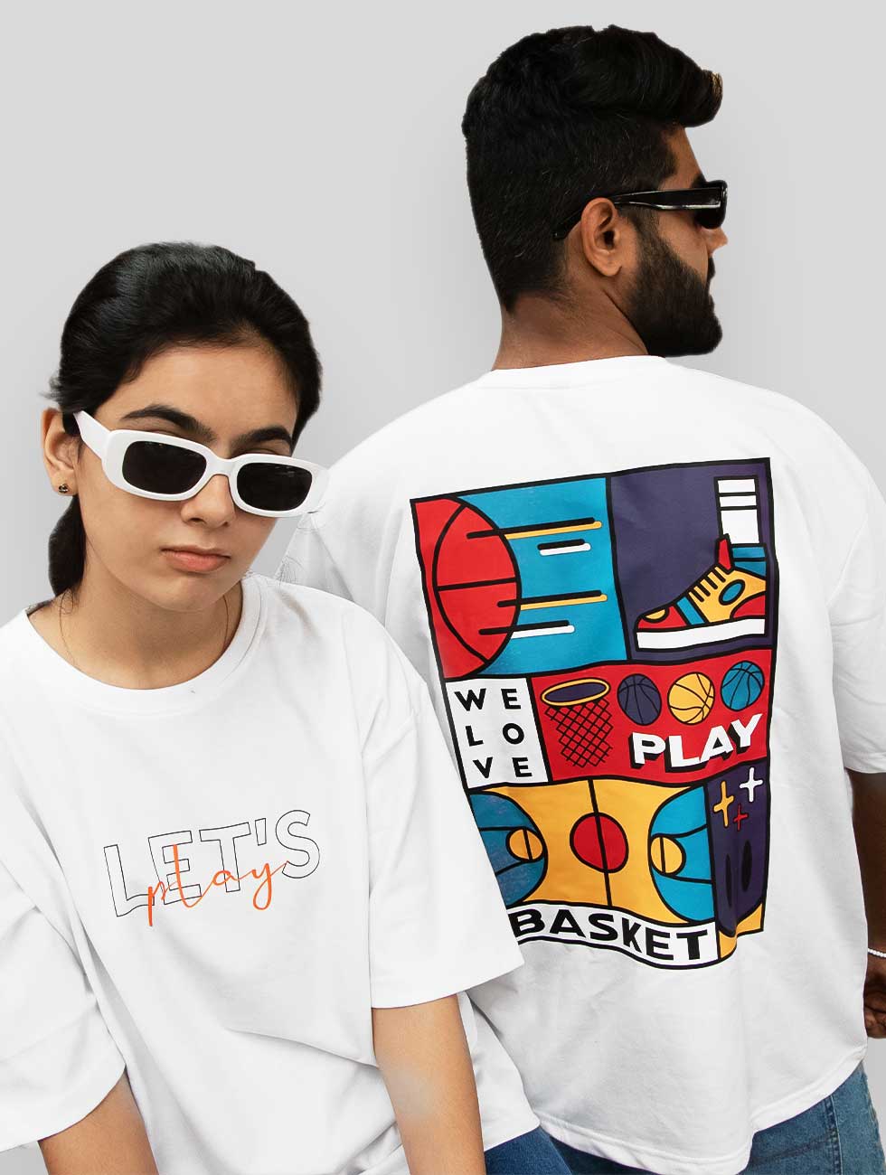 LET’S PLAY OVERSIZED TSHIRT