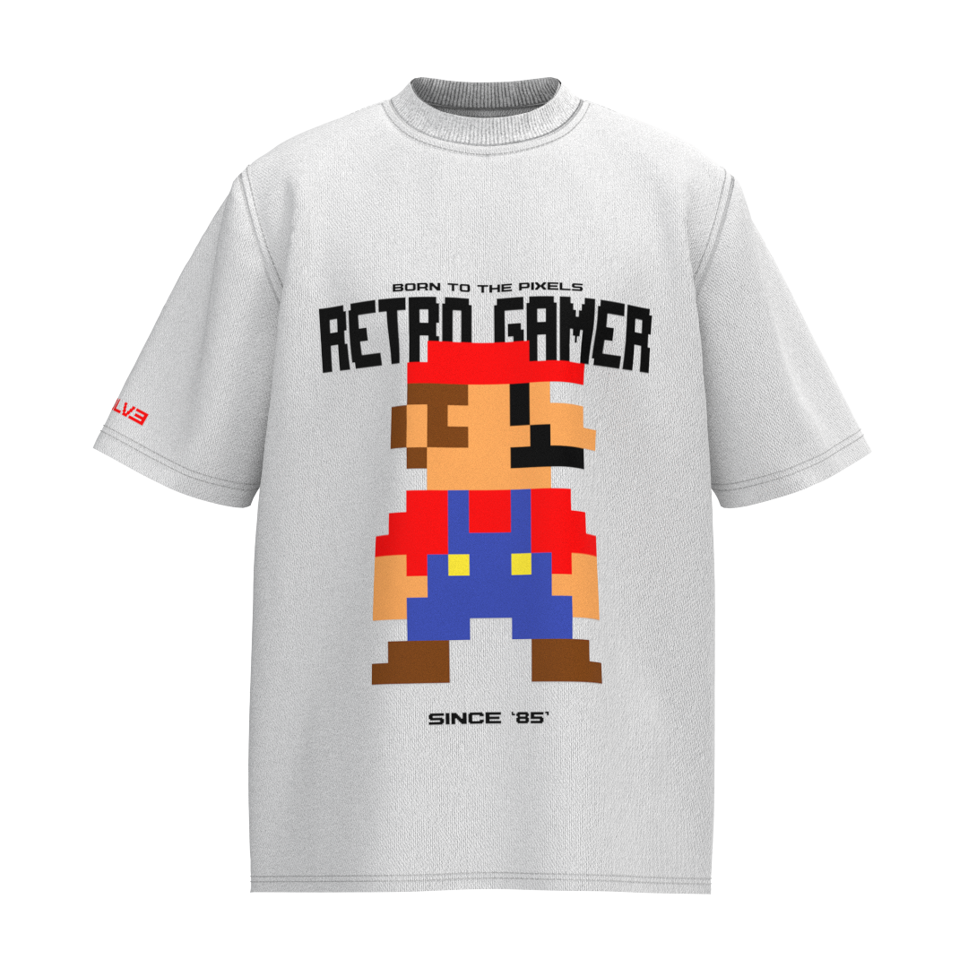 SUPER MARIO RETRO OVERSIZED TSHIRT