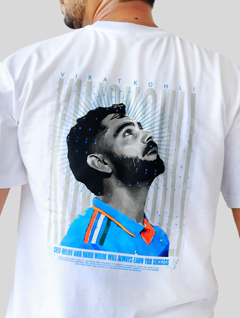 KING KOHLI OVERSIZED TSHIRT