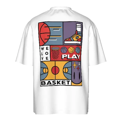 LET'S PLAY OVERSIZED TSHIRT
